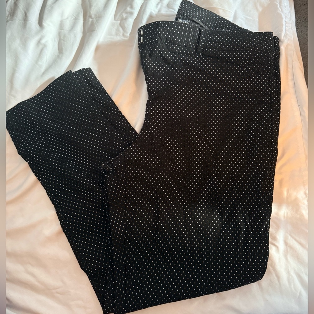 Black and White Polka Dot Pants